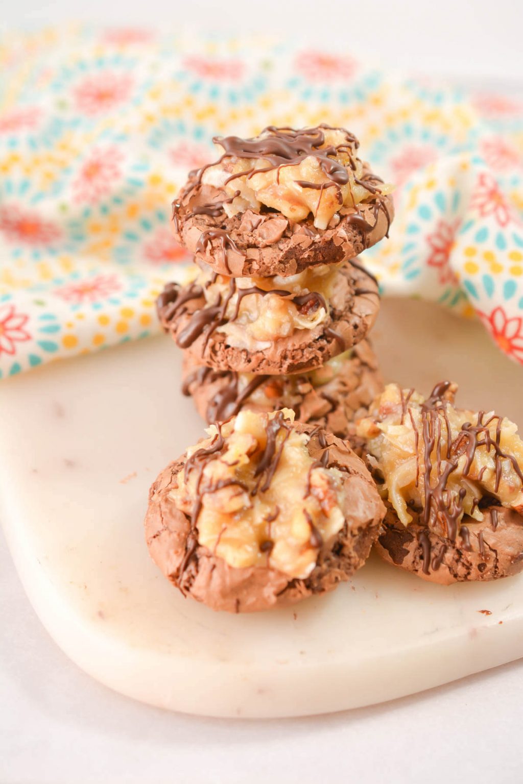 German Chocolate Brownie Cookies Life She Has