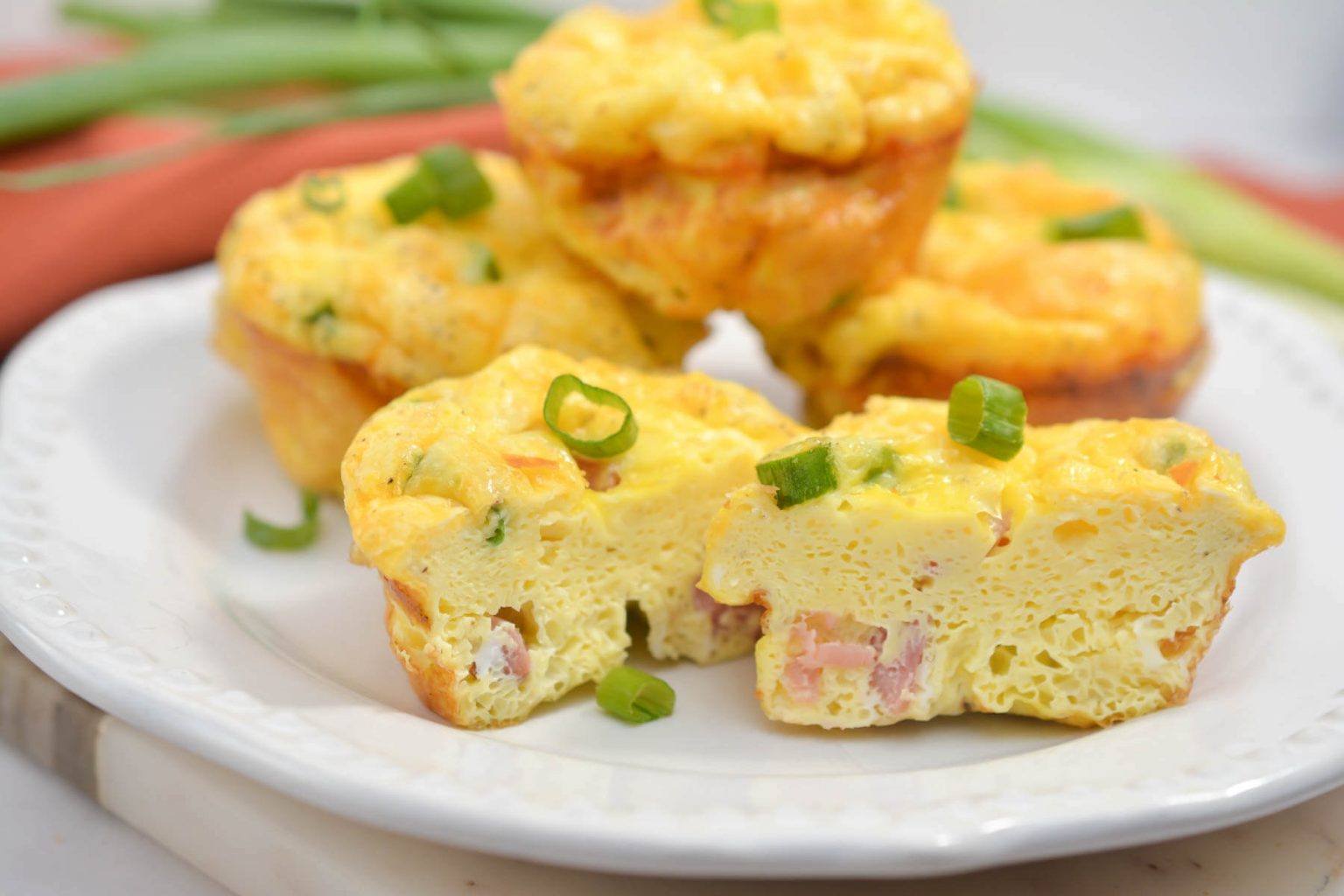 Ham and Cheese Egg Muffins - Life She Has