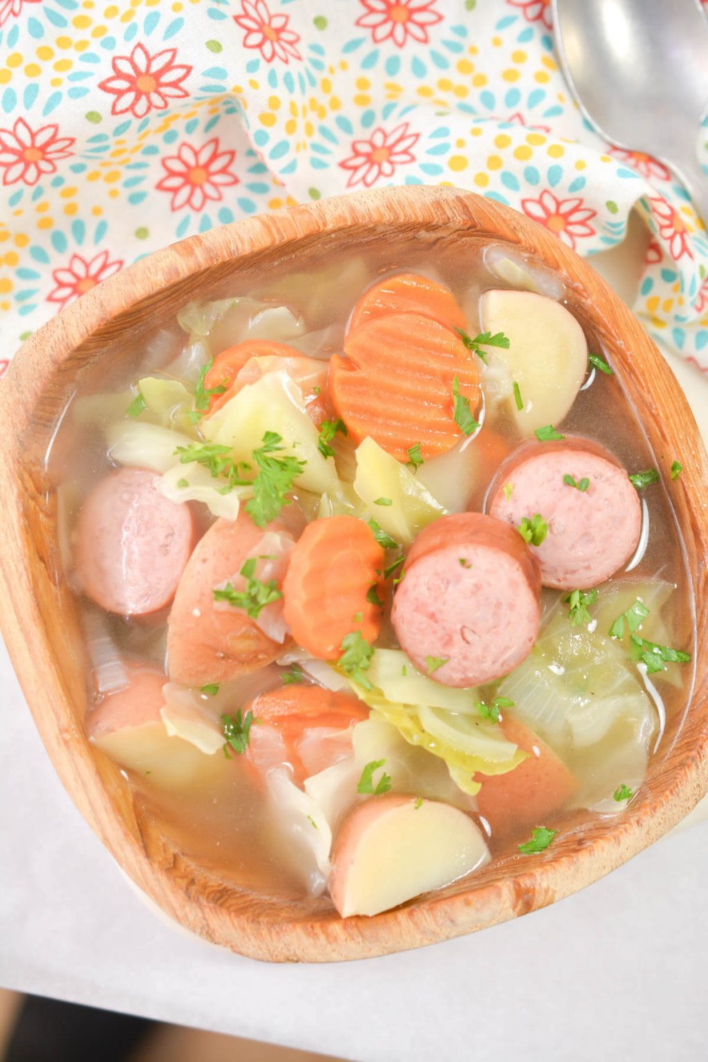 Polish Kielbasa and Potato Soup - Life She Has