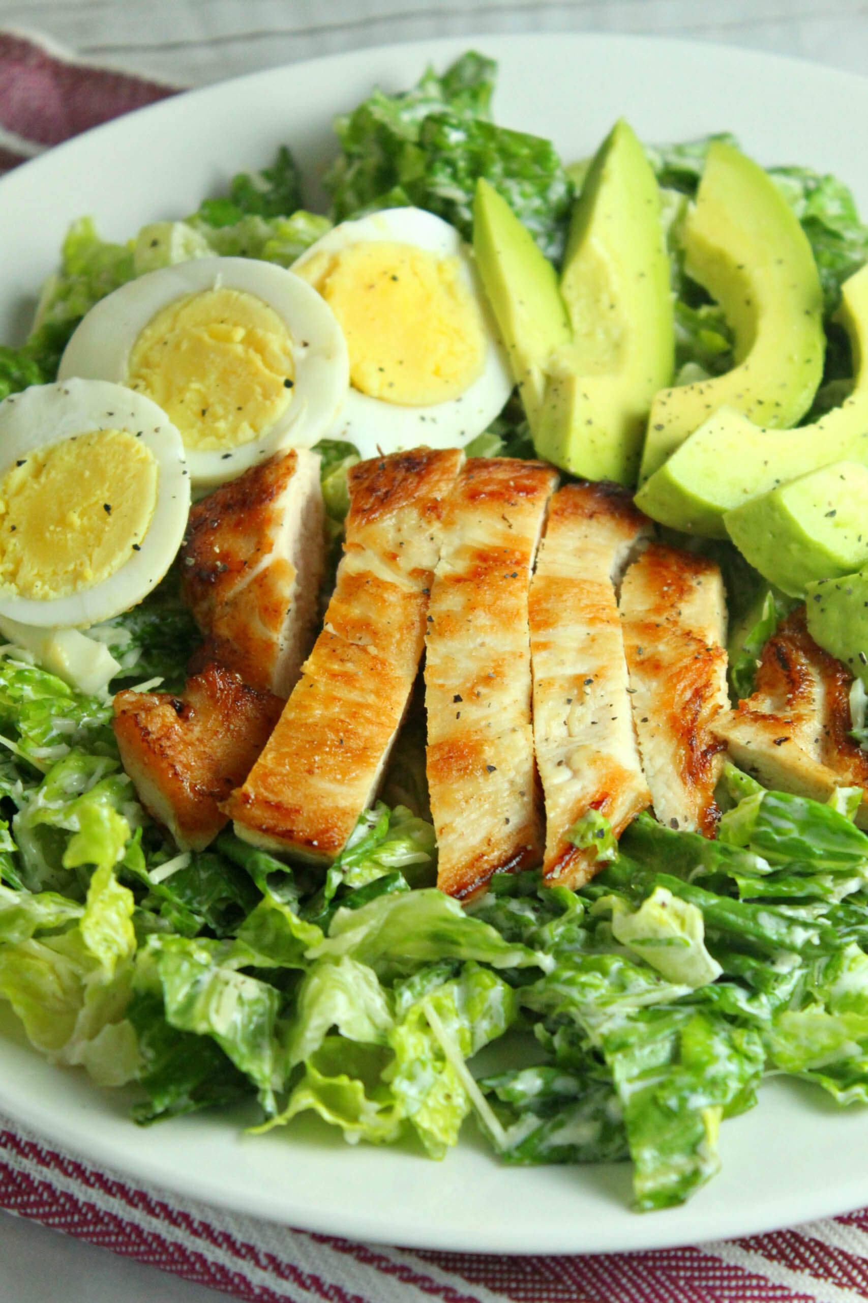 avocado chicken caesar salad 2