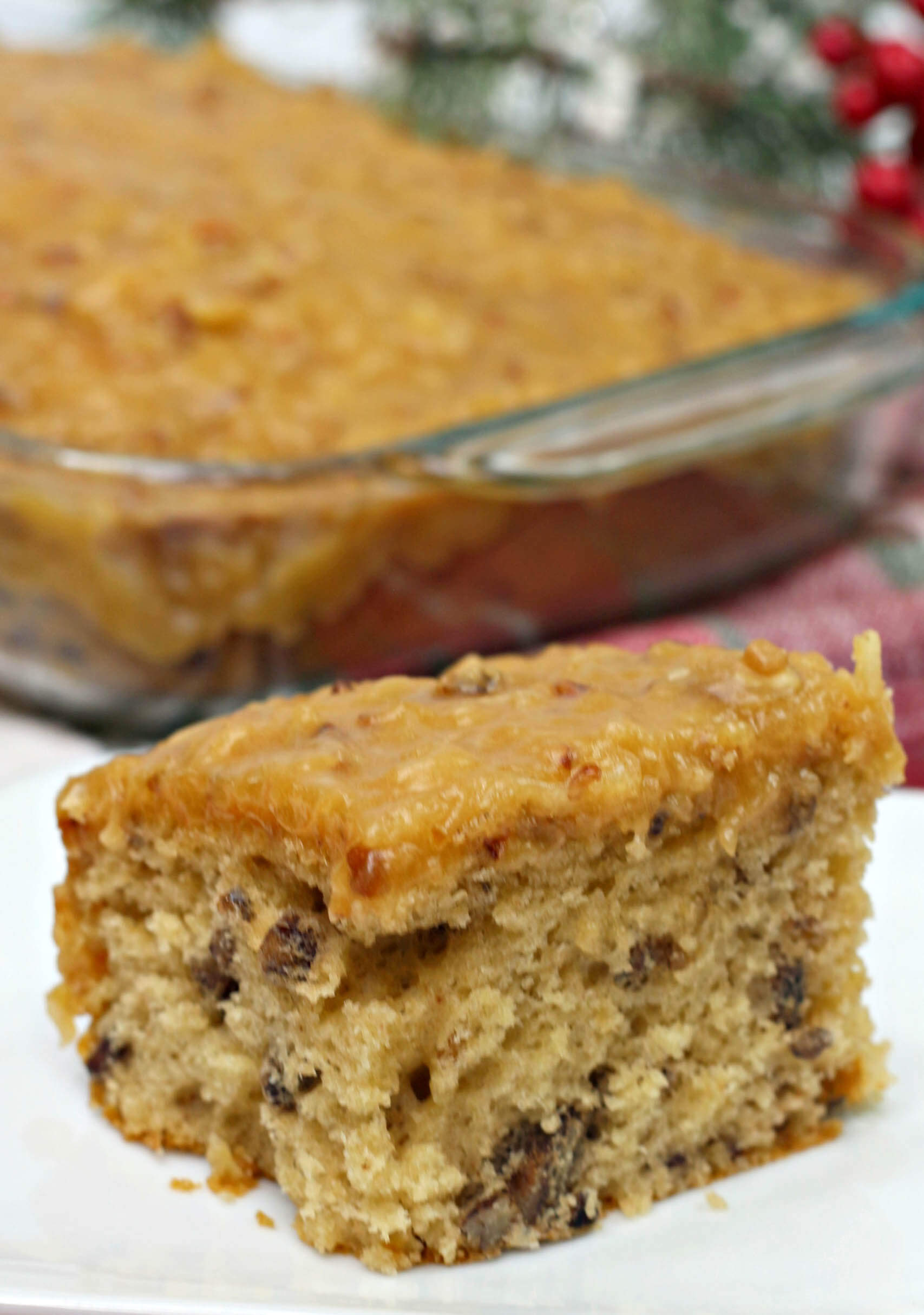 butter pecan sheet cake 1