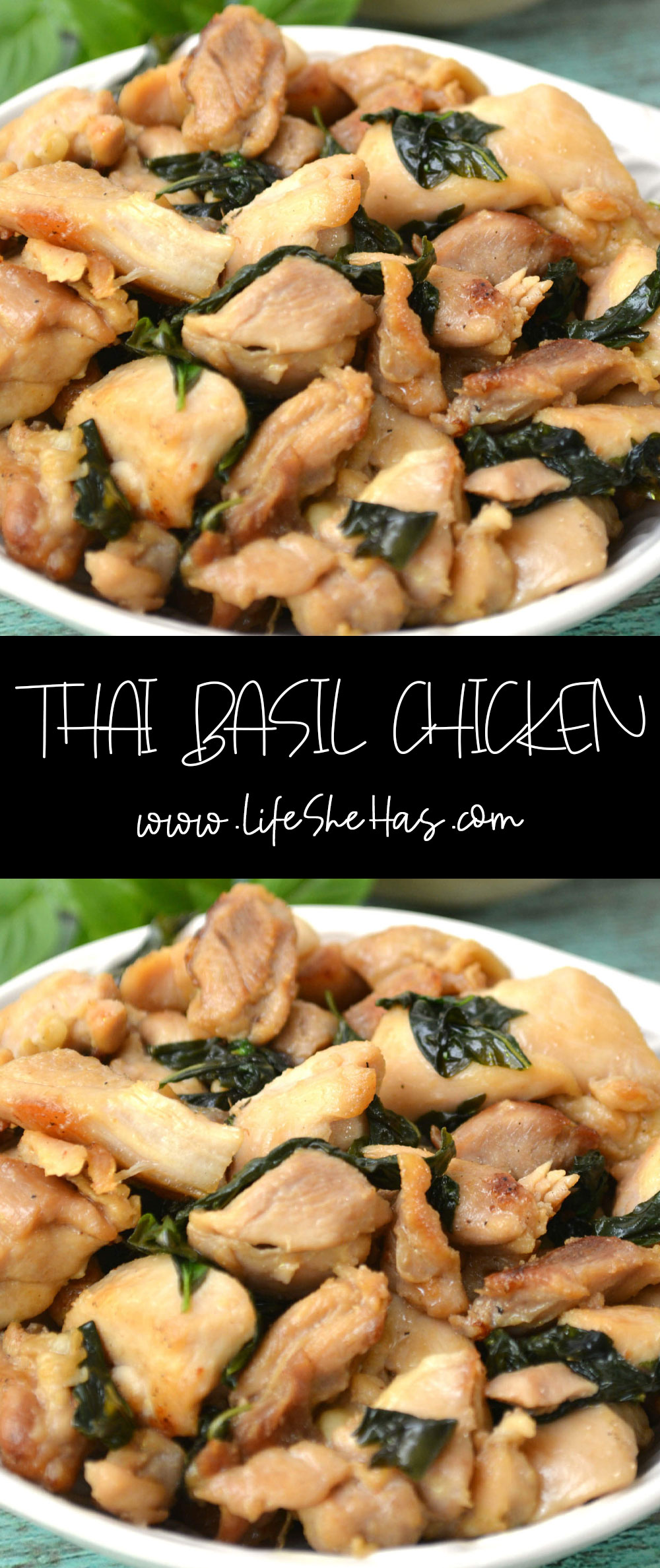 thai basil chicken pin
