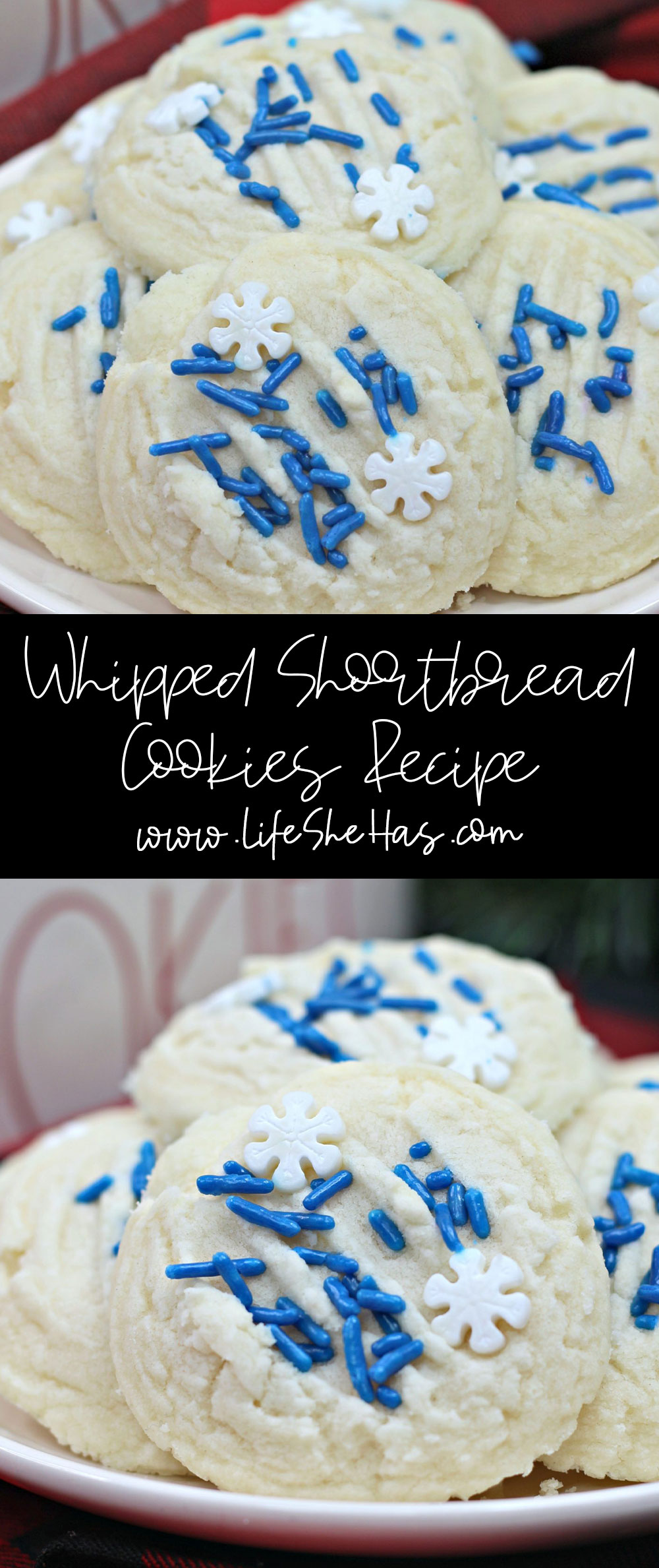 whipped shortbread cookies pin