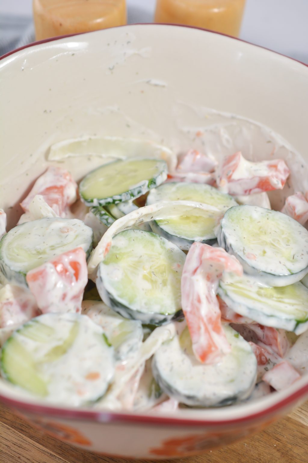 German Cucumber Salad - Life She Has