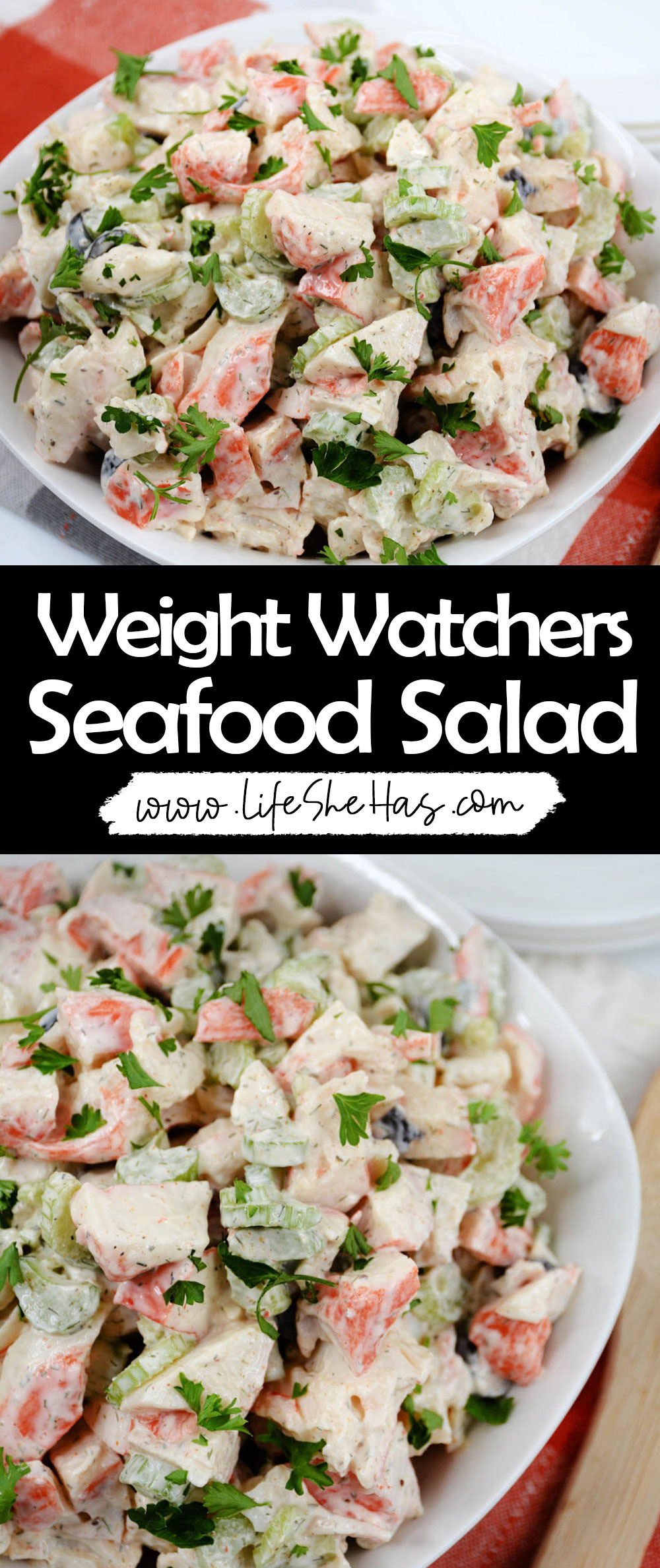 Skinny Seafood Salad