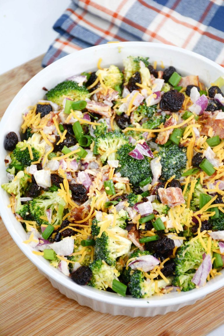 Weight Watchers Broccoli and Bacon Salad Life She Has