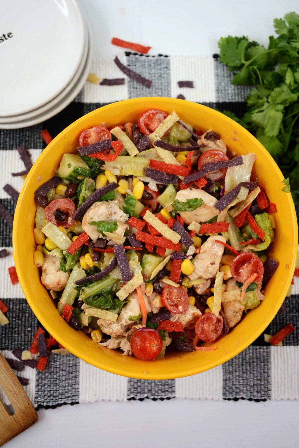 TexMex Chopped Chicken Salad Life She Has