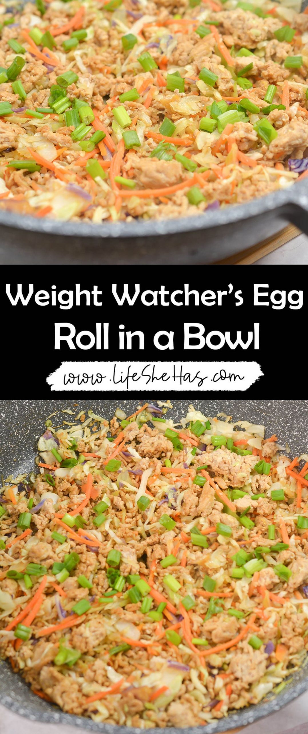 Egg Roll in a Bowl - Life She Has