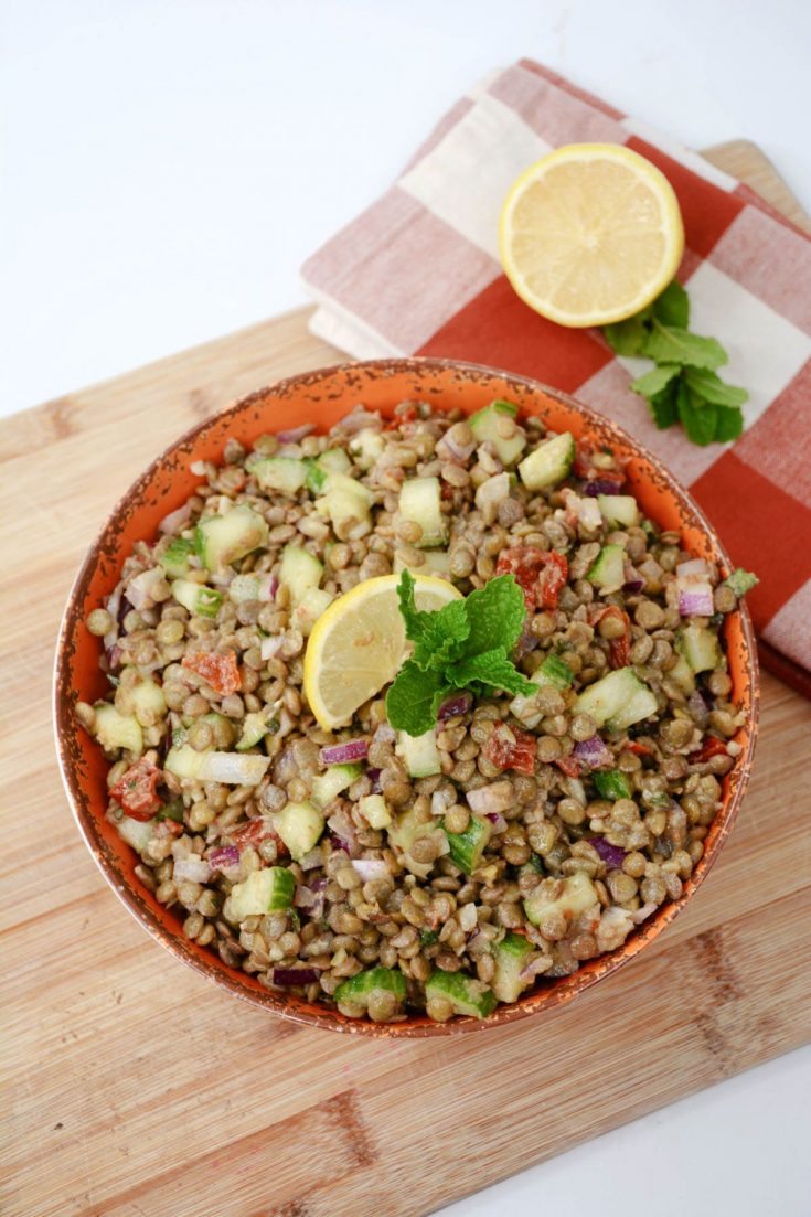 Weight Watchers Lentil Salad Life She Has