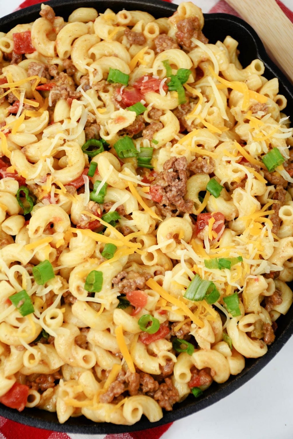 One Pot Cheeseburger Pasta Life She Has